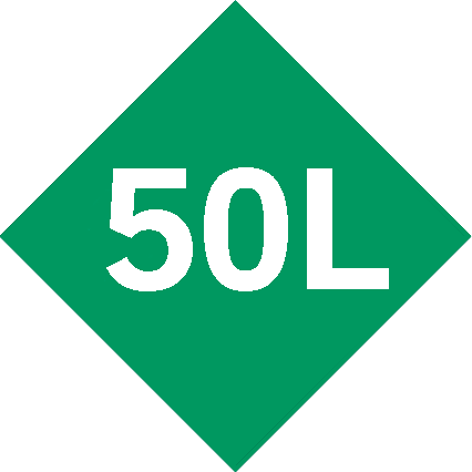 Capacidad <br> 50L